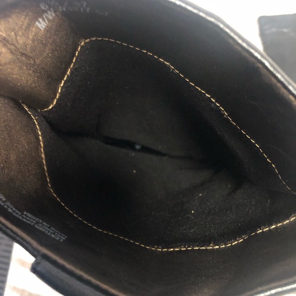 BORN Tall Pull-on Black Leather Boots - Picture 8 of 16